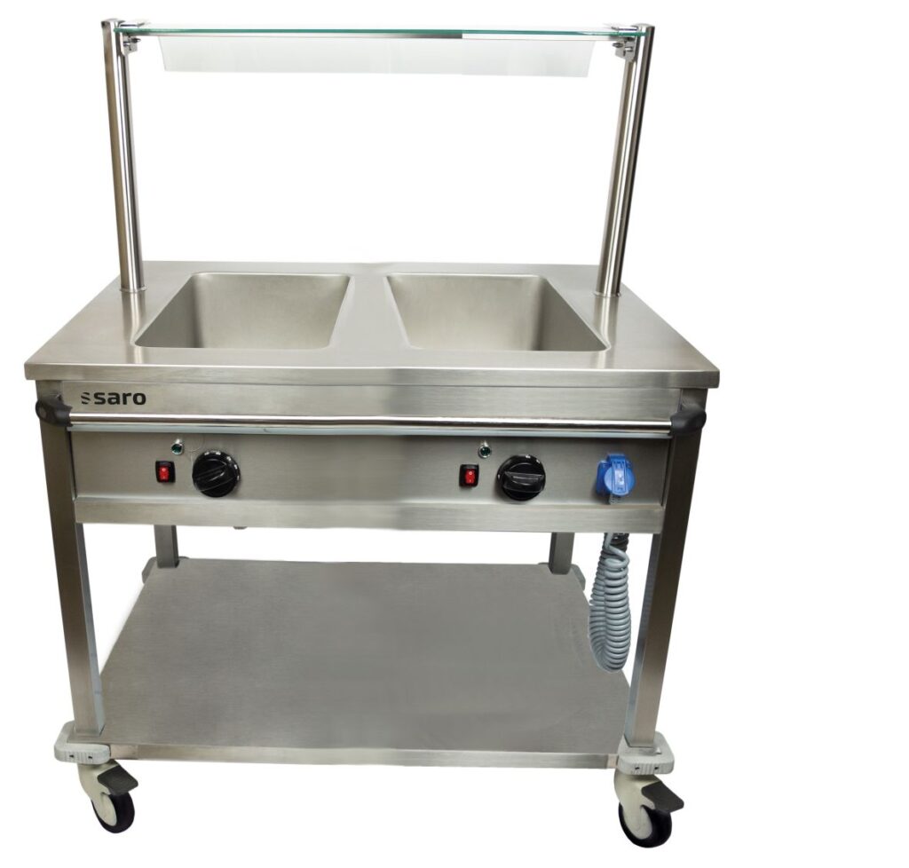 SARO Chariot bain-marie modèle BTS-2