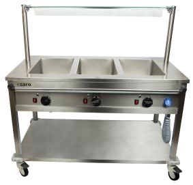 SARO Chariot bain-marie modèle BTS-3