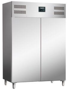 SARO Armoire réfrigérée professionnelle, 2 portes, 2/1 GN modèle TORE GN 1400 TN