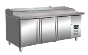 SARO Preparation Table, granit working top - 1/3 GN model SH 2000