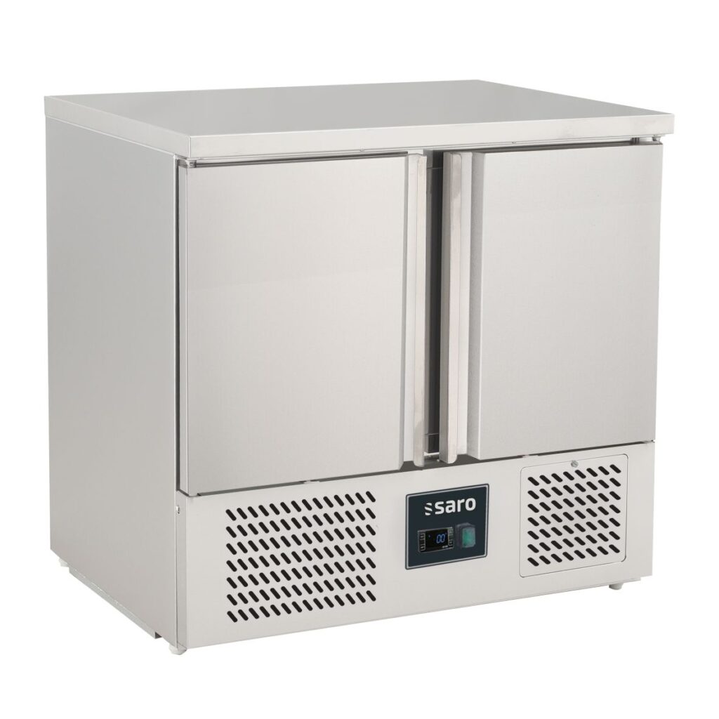 SARO Table réfrigérée 2 portes, modèle VIVIA S 901 S/S TOP PRO