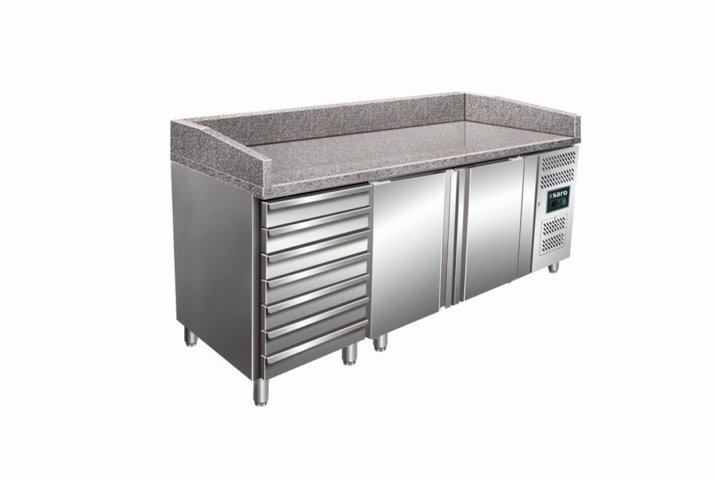 SARO Table à pizza réfrigérée modèle PZ2610TN PRO