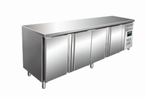 SARO Table réfrigérée, 4 portes modèle SNACK 4100 TN