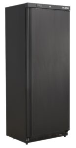SARO Armoire réfrigérée ventilée, noire modèle HK 400 B V2