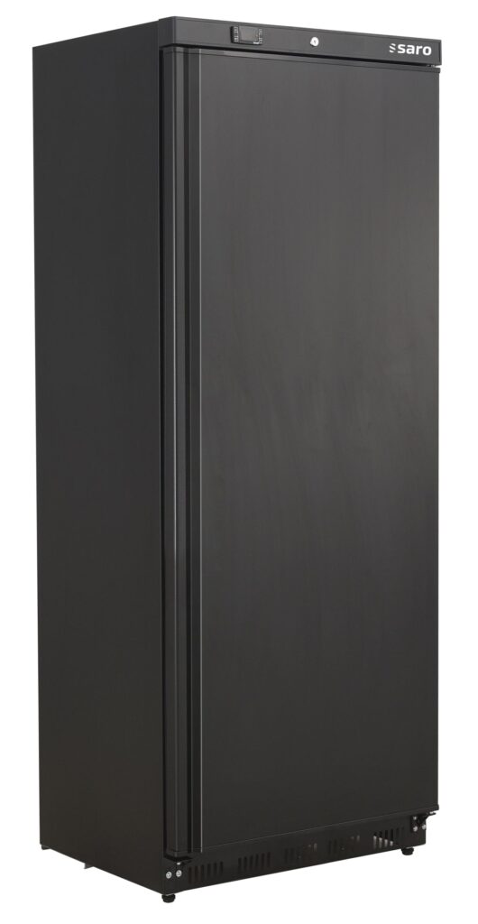 SARO Armoire réfrigérée ventilée, noire modèle HK 400 B V2