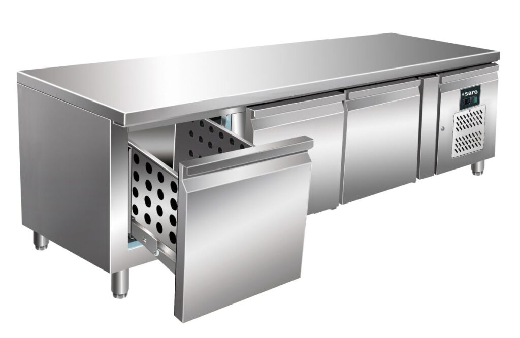 SARO Soubassement réfrigéré à tiroirs modèle UGN 3100 TN-3S