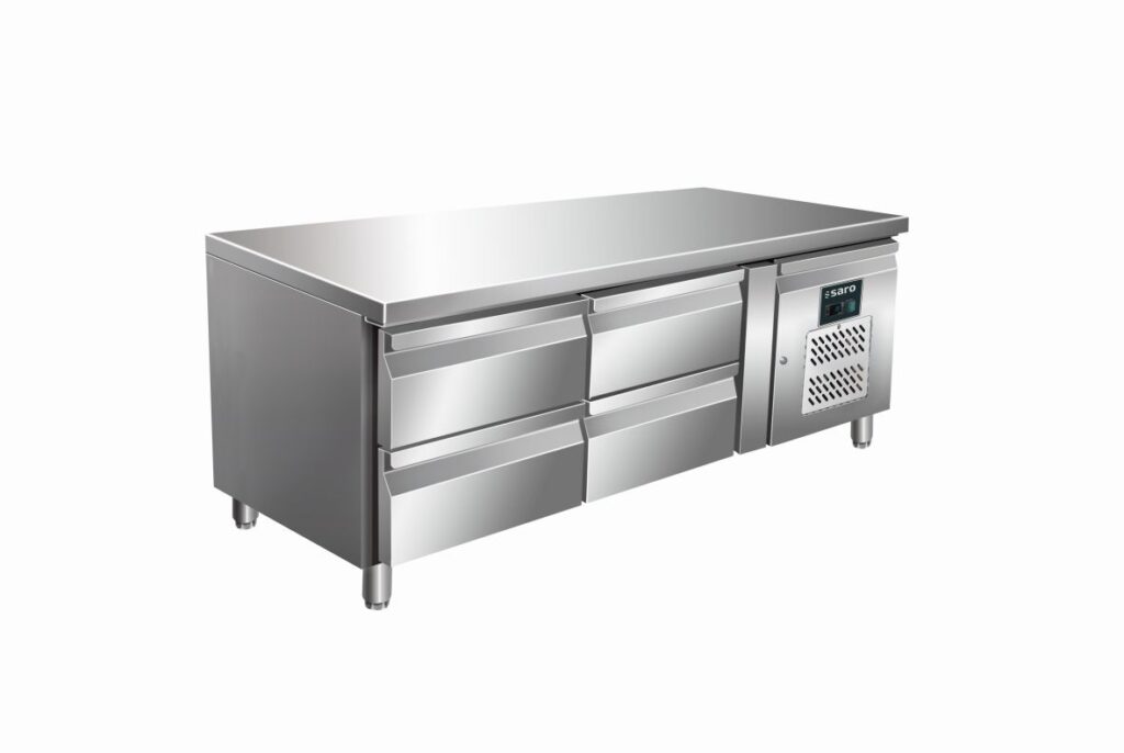 SARO Soubassement réfrigéré, 2x2 tiroirs modèle UGN 2140 TN