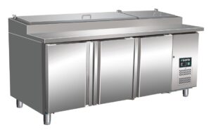 SARO Table de préparation ventilée - 1/3 GN modèle SH 3070