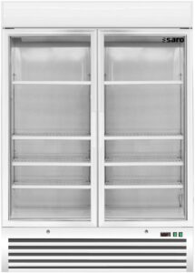 SARO Armoire de congélation ventilée - 2 portes vitrées modèle D 920