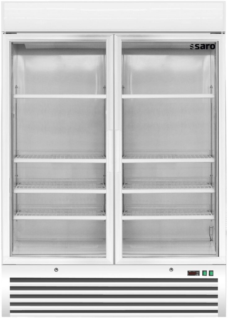 SARO Armoire de congélation ventilée - 2 portes vitrées modèle D 920