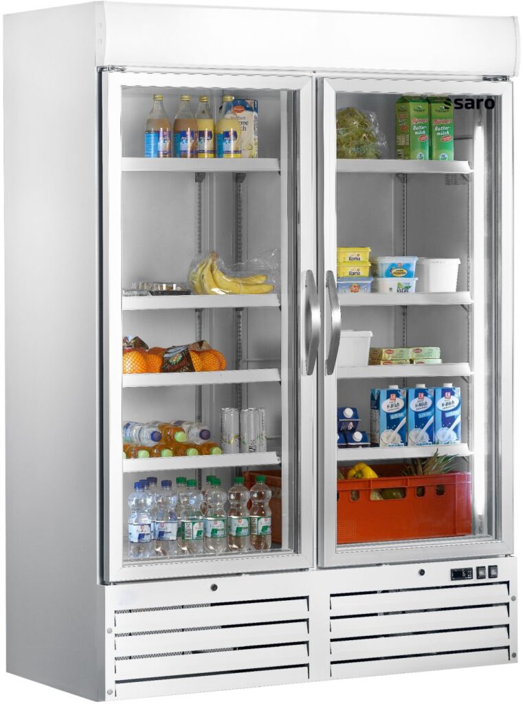 SARO Armoire réfrigérée avec 2 portes vitrées modèle G 920