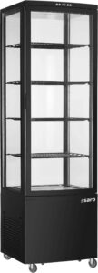 SARO Vitrine réfrigérée, 235 litres modèle SVEN black