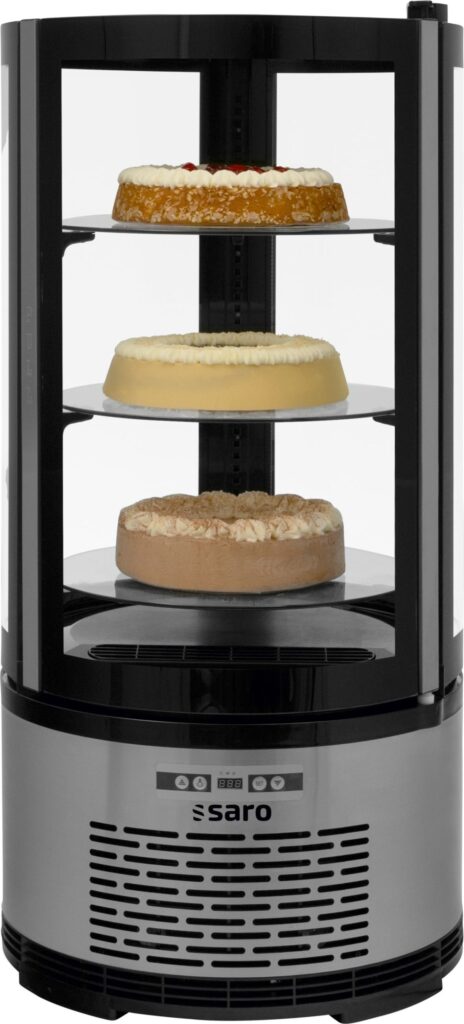 SARO Vitrine à pâtisserie, 100 litres modèle SARINA