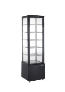 SARO Vitrine, noire modèle LEO AV