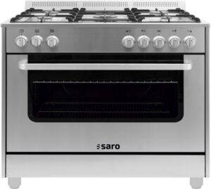 SARO Cuisinière multifonction gaz/électrique modèle TS95C61LX