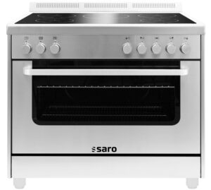 SARO Plaque à induction semi-professionnelle modèle TS95IND61X silver