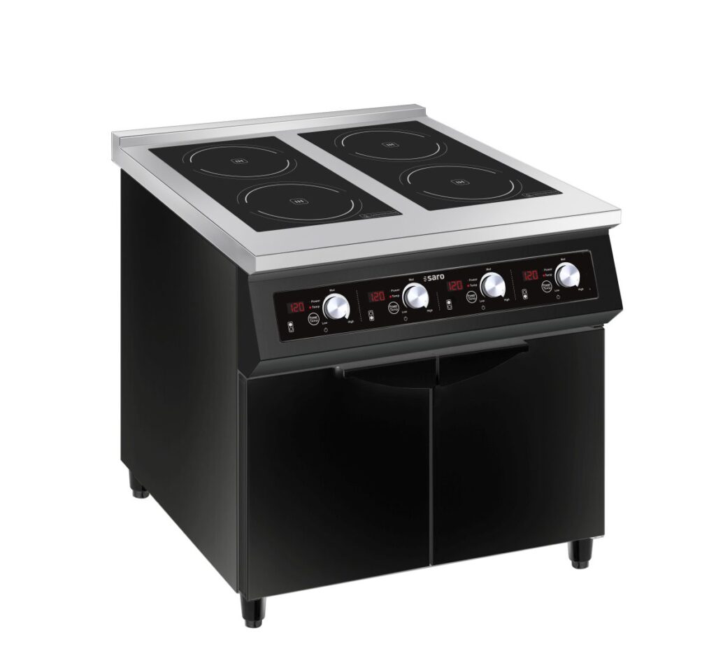 SARO Cuisinière à induction 4 zones modèle NIKOS