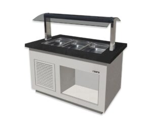 SARO Bar à salades modèle PREMIUM LINE- SB-K 130 white