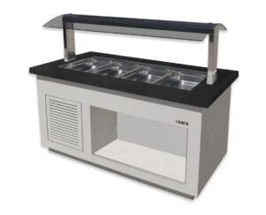 SARO Bar à salades modèle PREMIUM LINE- SB-K 170 white