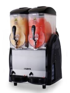 SARO Machine à granita 2 x 12 litres modèle NOYA 2