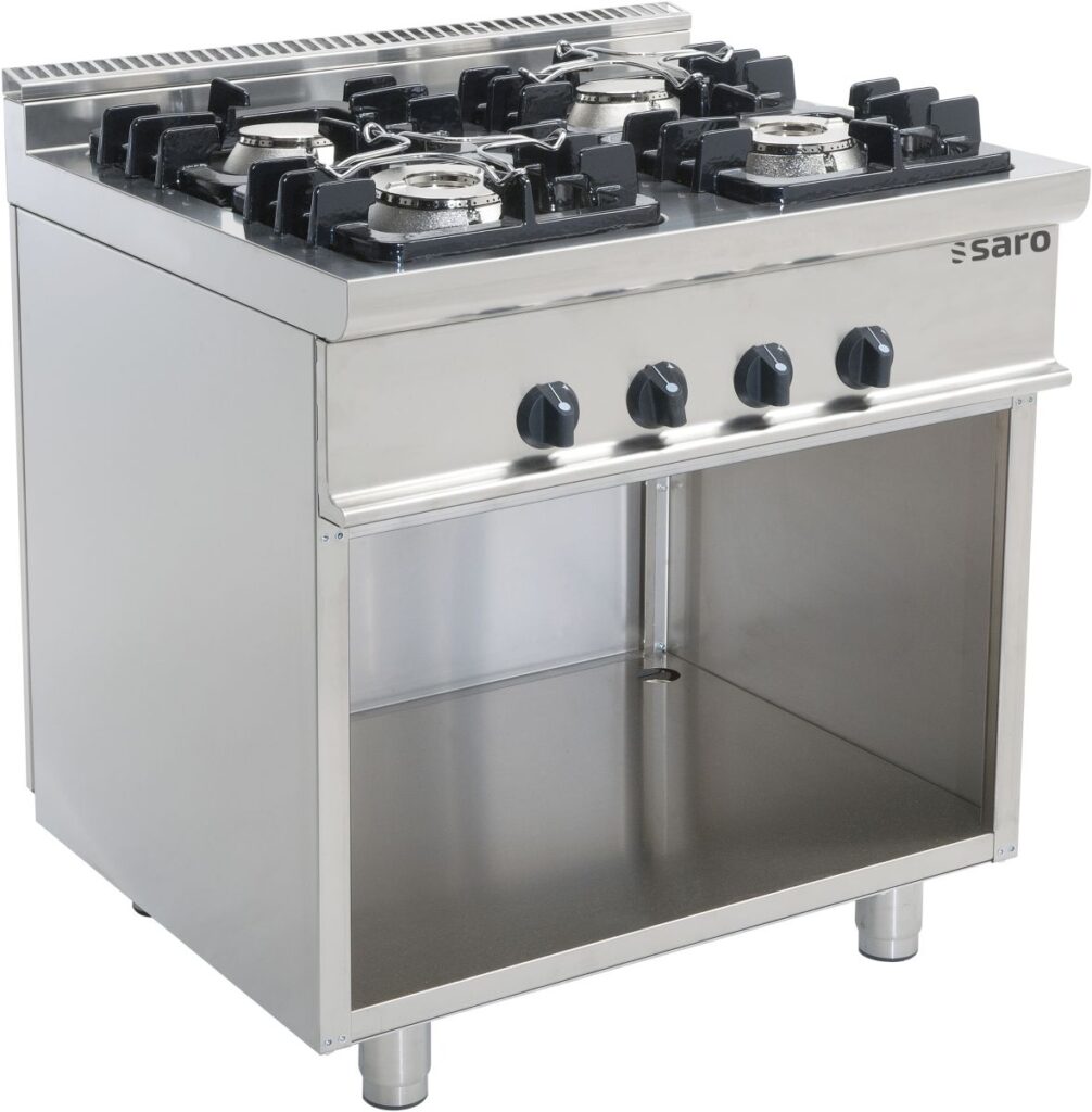 SARO Gas Cooker with open stand model E7/KUPG4BA
