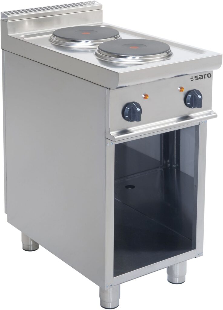 SARO Réchaud électrique sur placard ouvert modèle E7/CUET2BA