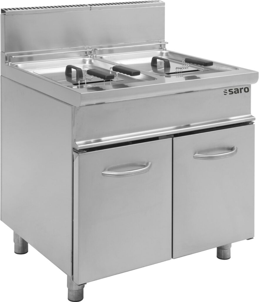 SARO Friteuse à gaz modèle E7/FLG2V17