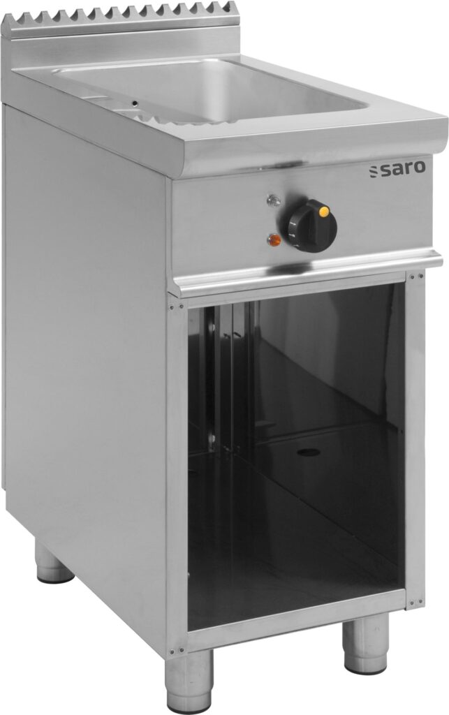 SARO Bain-marie sur placard ouvert modèle E7/BME1BA