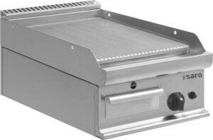 SARO Plaque à snacker à gaz à poser modèle E7/KTG1BBR