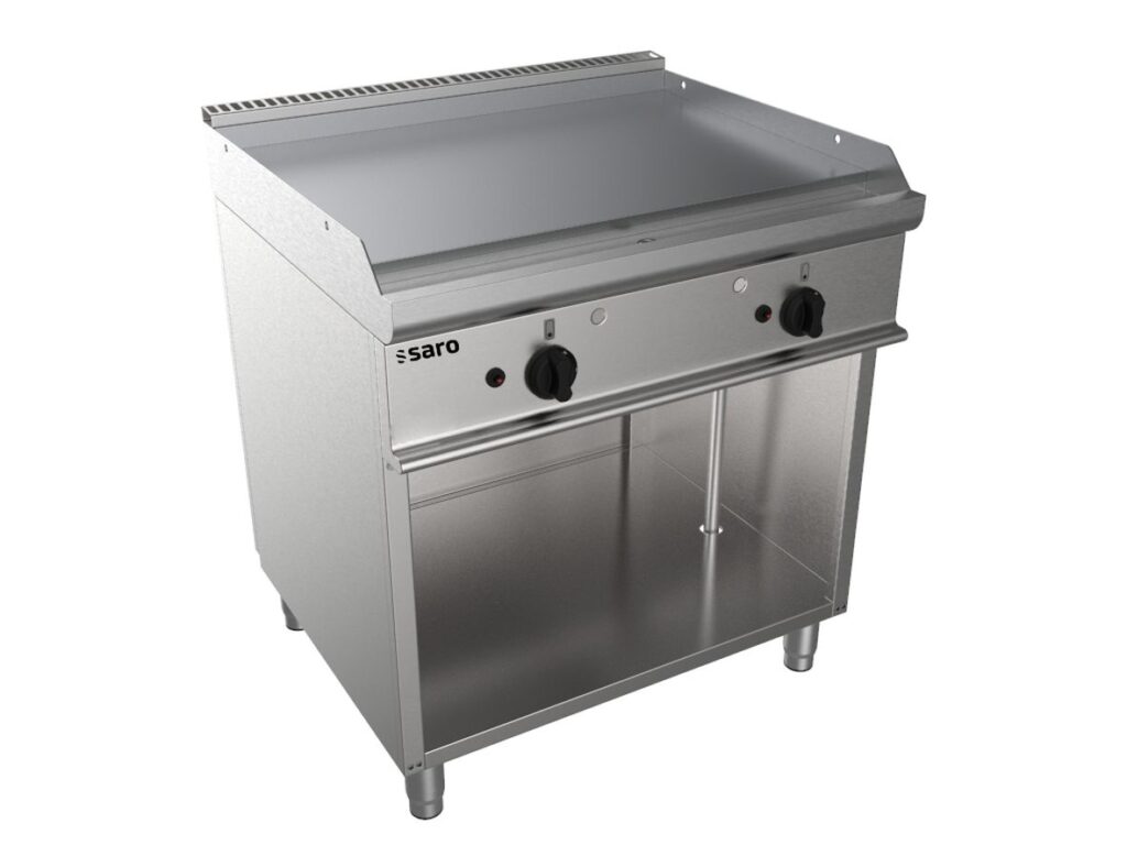 SARO Gas griddle with open stand model E7/KTG2BAL