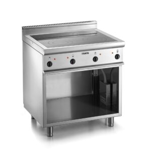 SARO Réchaud vitrocéramique sur placard ouvert modèle E7/CVE4BA