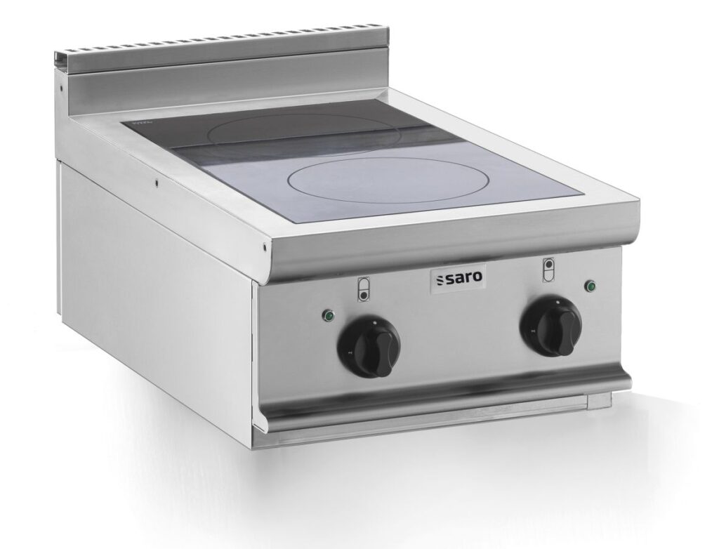 SARO Réchaud à induction à poser modèle E7/CUI2BBL