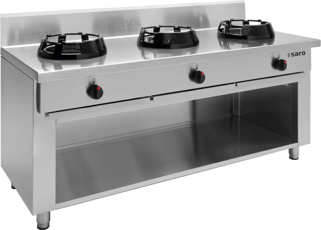 SARO Réchaud wok à gaz modèle CC/03