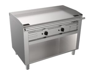 SARO Grill teppanyaki à gaz sur placard ouvert modèle TED2/120 G