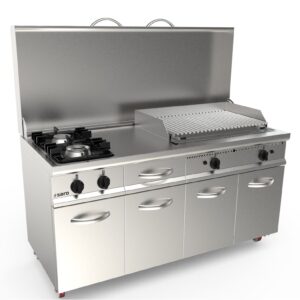 SARO Îlot de cuisine mobile modèle FILCHEF