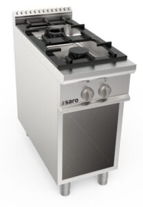 SARO Réchaud à gaz sur placard ouvert, 2 feux LQ modèle LQ / CUG2BA