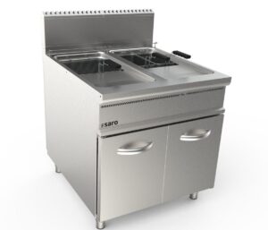 SARO Friteuse à gaz 2 x 22 L LQ modèle LQ / FLG2V22