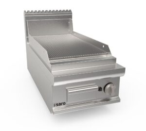 SARO Plaque à snacker à gaz à poser modèle LQ / FTG2BBR