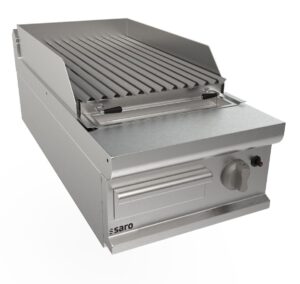 SARO Grill à pierre de lave à gaz à poser modèle LQ / BS1BB