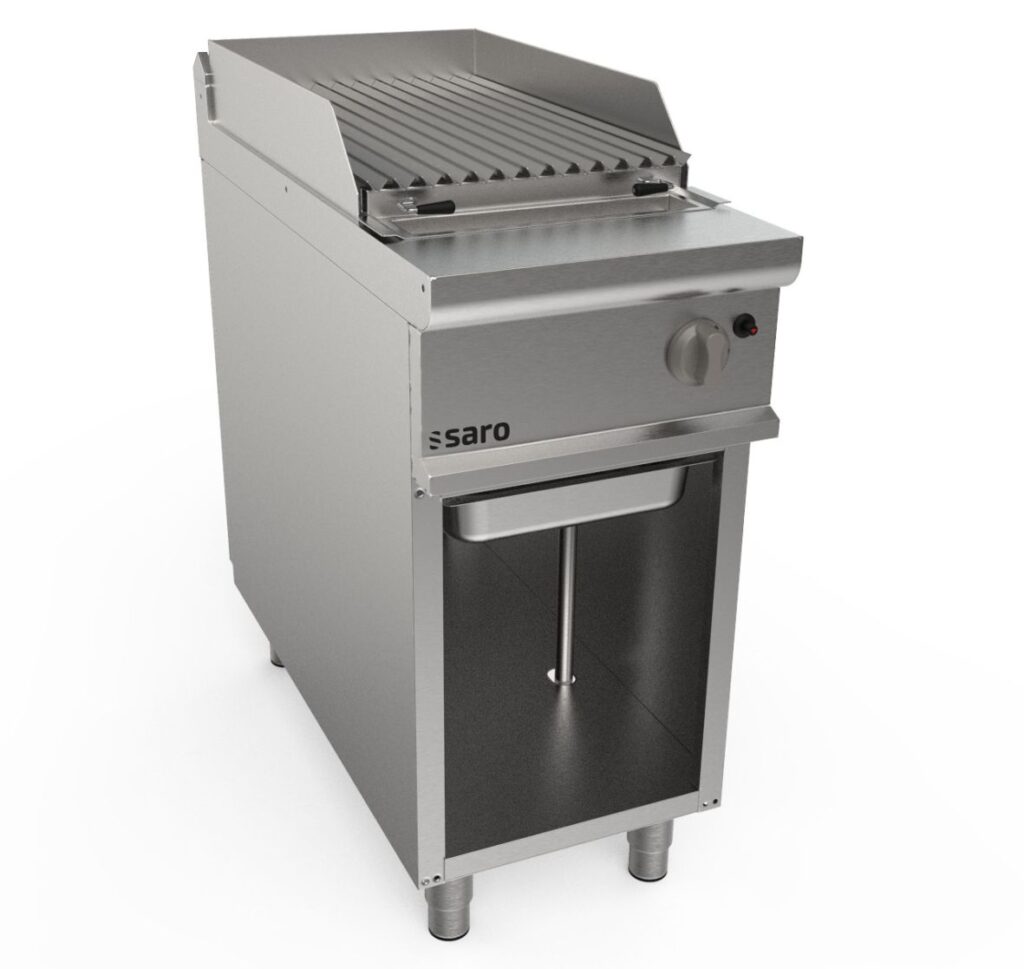 SARO Grill à pierre de lave à gaz modèle LQ / BS1BA