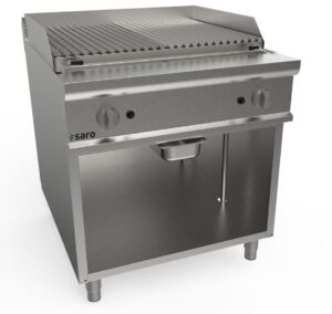 SARO Grill à pierre de lave à gaz modèle LQ / BS2BA