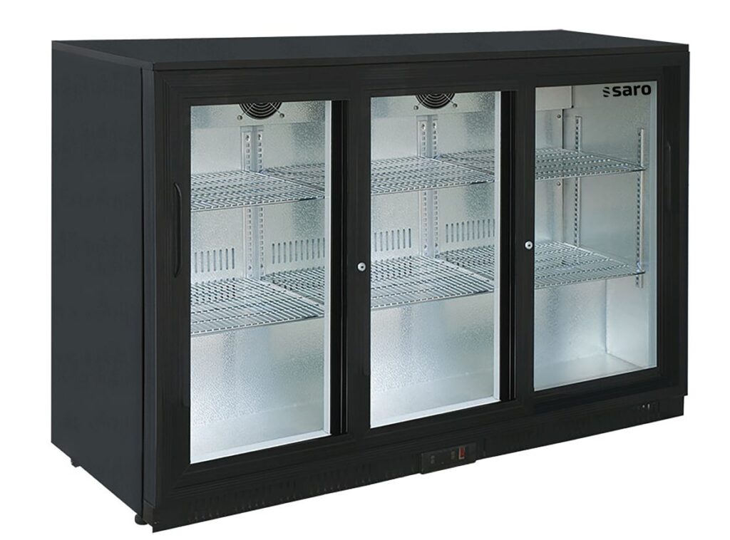 SARO Arrière-bar réfrigéré avec portes coulissantes modèle BC 320 SD