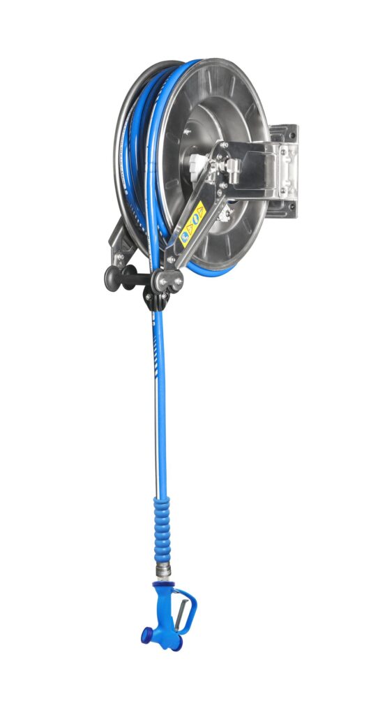 SARO Hose Reel + Hose (15m) + Pistol, model BENJAMIN