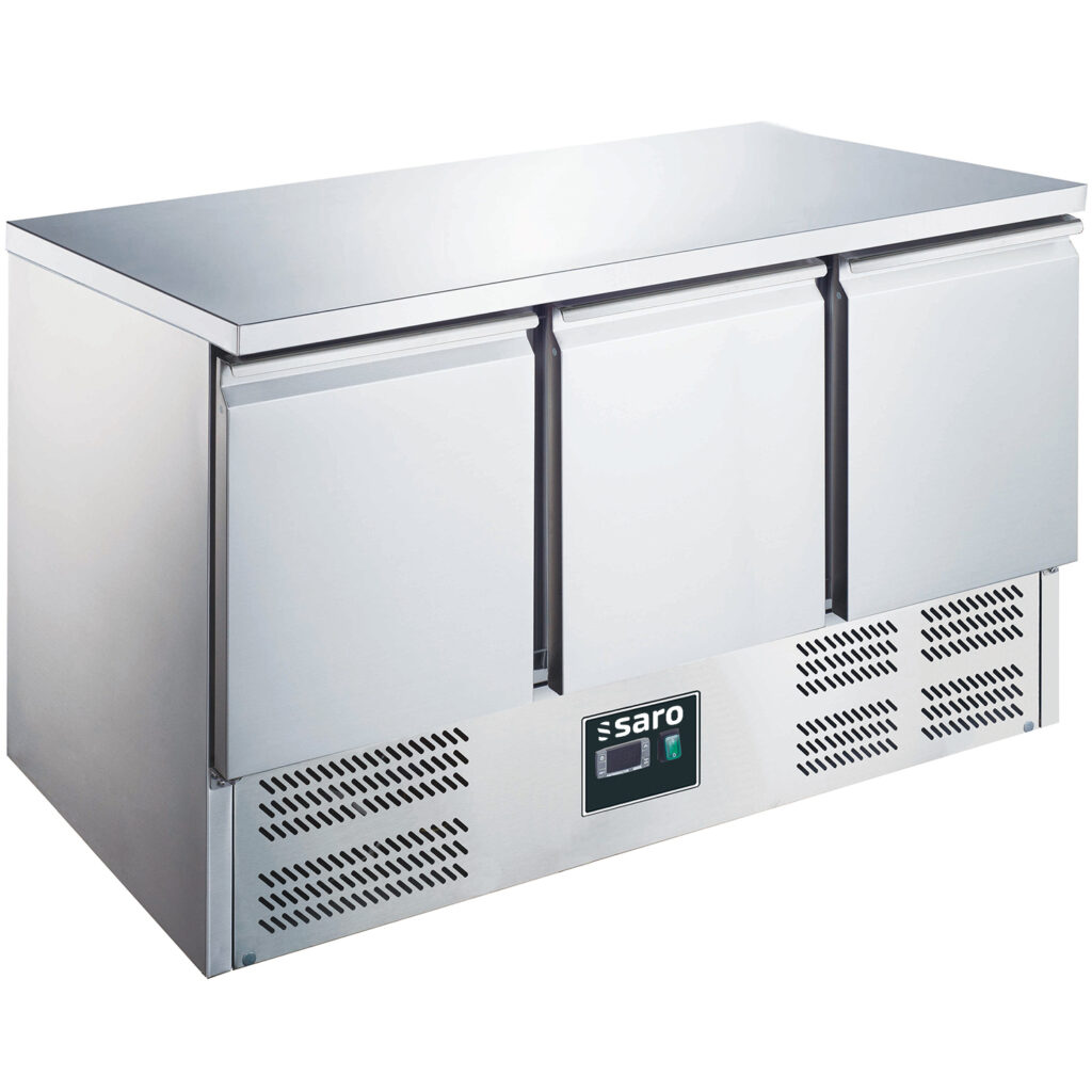 SARO Table réfrigérée 3 portes modèle ES 903 S/S TOP
