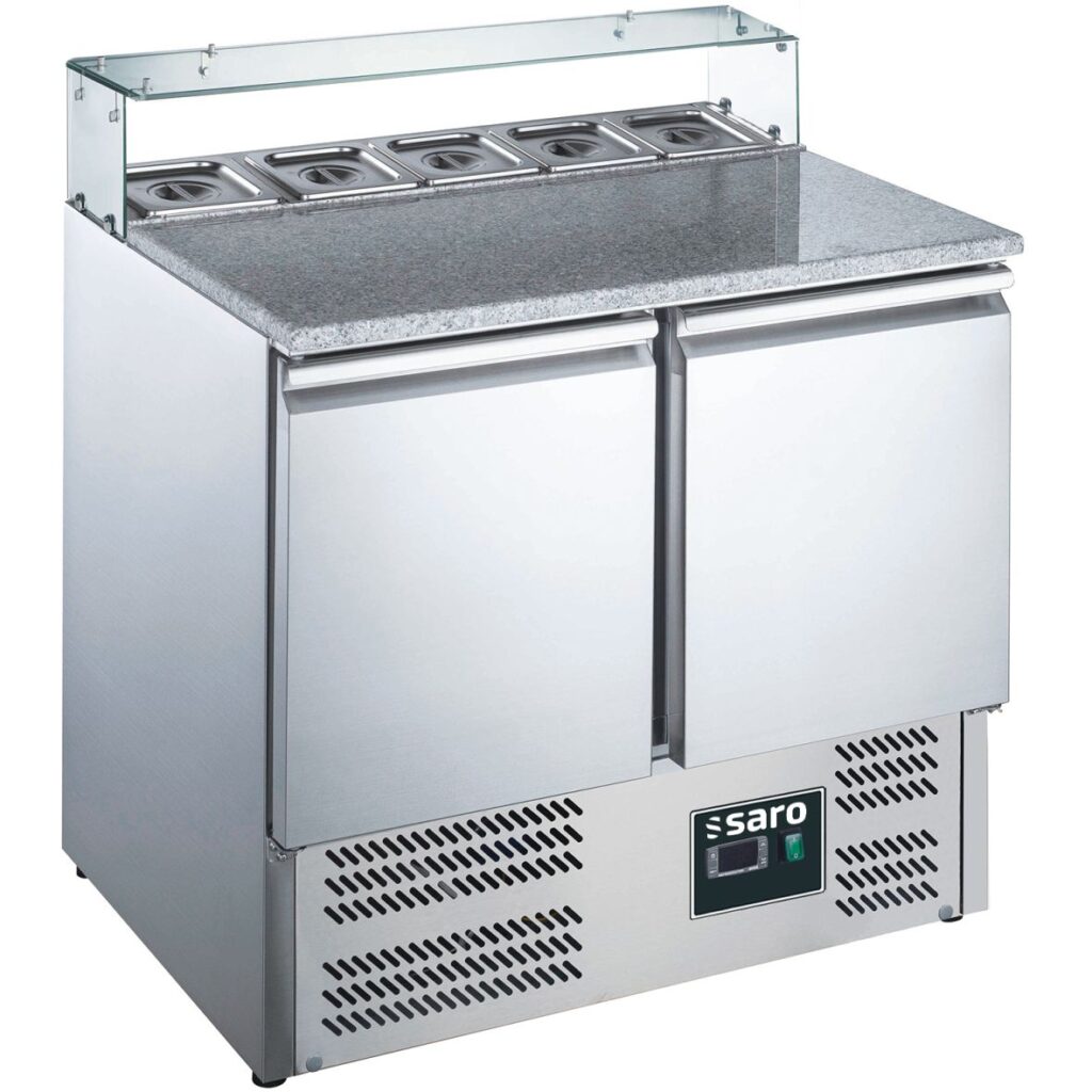 SARO Table à pizza réfrigérée modèle EPS 900 G