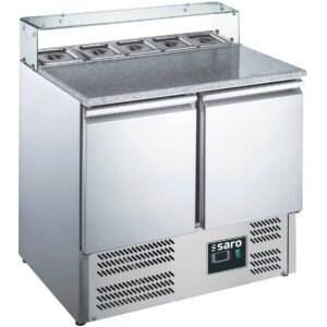 SARO Table à pizza réfrigérée modèle EPS 900 G