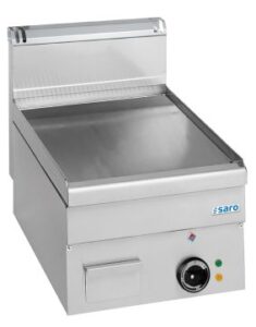 SARO Plaque grill électrique lisse à poser 400x600 modèle EFT46L