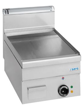 SARO Plaque grill électrique lisse à poser 400x600 modèle EFT46L