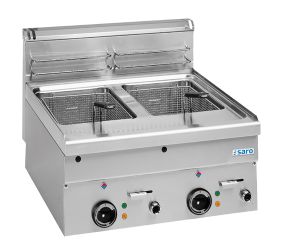 SARO Friteuse électrique 10+10 L à poser, ligne 600 modèle EF66