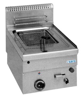 SARO Friteuse à gaz 8 L à poser, ligne 600 modèle GF46